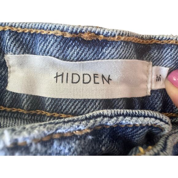 Hidden Women's Jean Skirt -Light Denim Wash, Size Medium - NWT - Picture 3 of 6